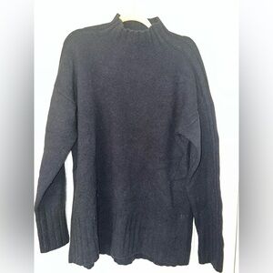 Sweaty Betty Mountain Merino Wool Blend Mock Neck Sweater Size M EUC